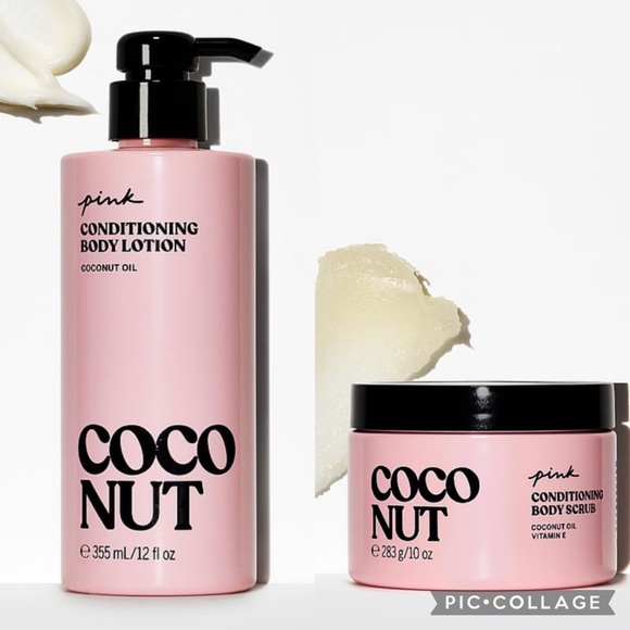 PINK Victoria's Secret Other - Victoria’s Secret PINK BODY CARE Coconut Set